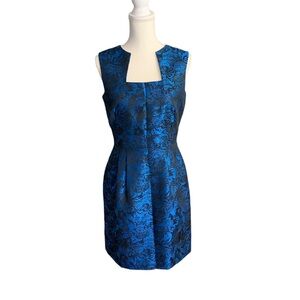 Tahari sleeveless midi cocktail dress size 6